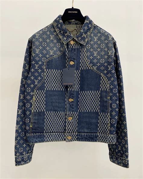 louis vuitton jean jackets|louis vuitton monogram denim jacket.